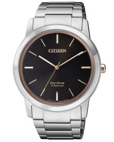 Citizen elegant herrklocka med Eco-Drive och Super Titanium | AW2024-81E