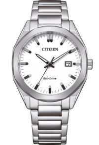 Citizen Eco-Drive unisex klocka i stål med E111 urverk och åttkantiga former | BM7620-83A