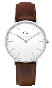 Daniel Wellington Classic Bristol Herrklocka, Silver, 40mm