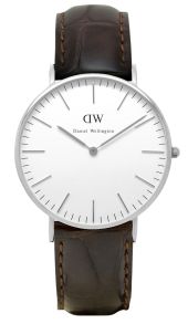Daniel Wellington Classic York Damklocka, Silver, 36mm