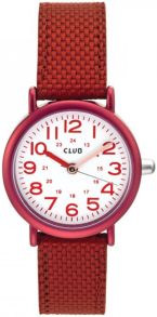 Barnklocka med rött nylonarmband - Club Red White A56536R0A