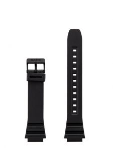 Svart hartsarmband för Casio AE-1200WH-1AV / AE-1200WH-1BV / AE-1300WH-1A2V