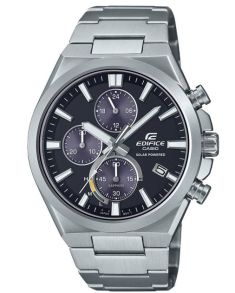 Edifice Solar Chronograph med safirkristall och sportig design | EFS-S630D-1AVUEF
