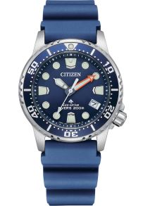 Citizen Promaster Marine damklocka med dykfunktioner | ISO-certifierad dykarklocka med 200m vattentäthet | EO2021-05L