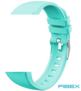 Turquoise Silicone Strap for Fibex Vibrating Reminder Watch FIBEX15V3TURQUOISE-strap