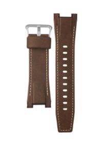 Casio Brown Leather Strap 10540150 for Casio GST-W130L 10540150