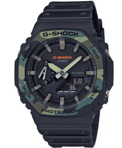 G-Shock med kolfiberkärna och kamouflagemönster | GA-2100SU-1AER
