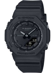 Miljövänlig svart G-Shock i bioharts med 200M vattentålighet | GMA-P2100BB-1AER