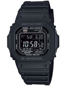 Fyrkantig solcellsdriven multi-band digital G-Shock 200M | GW-M5610U-1BER