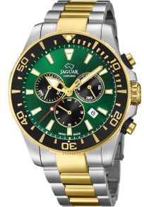 Herrur i rostfritt stål, med schweiziskt urverk - Jaguar Chronograph J862/3