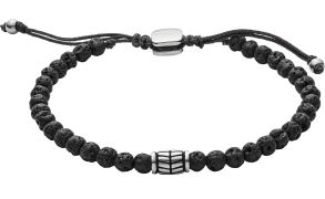 Fossil Black Semi-Precious Bracelet JF02887040