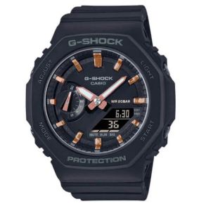 Slimmad svart G-Shock med Carbon Core Guard | GMA-S2100-1AER
