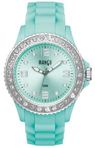 Turkost damur med silikonarmband - Mango MA68336LB8KV