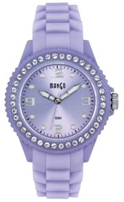 En klocka i lila och kristall - Mango Tutti Frutti MA68346-1PU10P