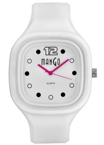 Snövit klocka - Mango Tutti Frutti White A75102-1H