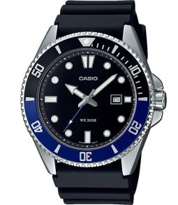 200M dykklocka med blå bezel och lysande urtavla | MDV-107-1A2VEF