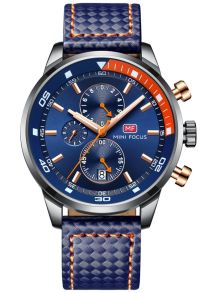 Stor boett, med datumvisning på urtavlan - Mini Focus Chronograph MF0017G-02