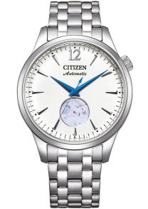 Citizen Automatic herrklocka i stål | Open heart urverk med blå visare | NH9131-73A