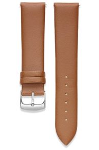 Armband som är lätt att byta, tack vare smartstift - IHS 20mm Leather 301.03.20 SS Buckle