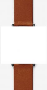 Brown leather strap for Skagen Signatur SKW6374 407451