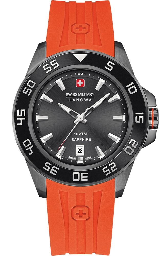 Swiss military hanowa orange sale