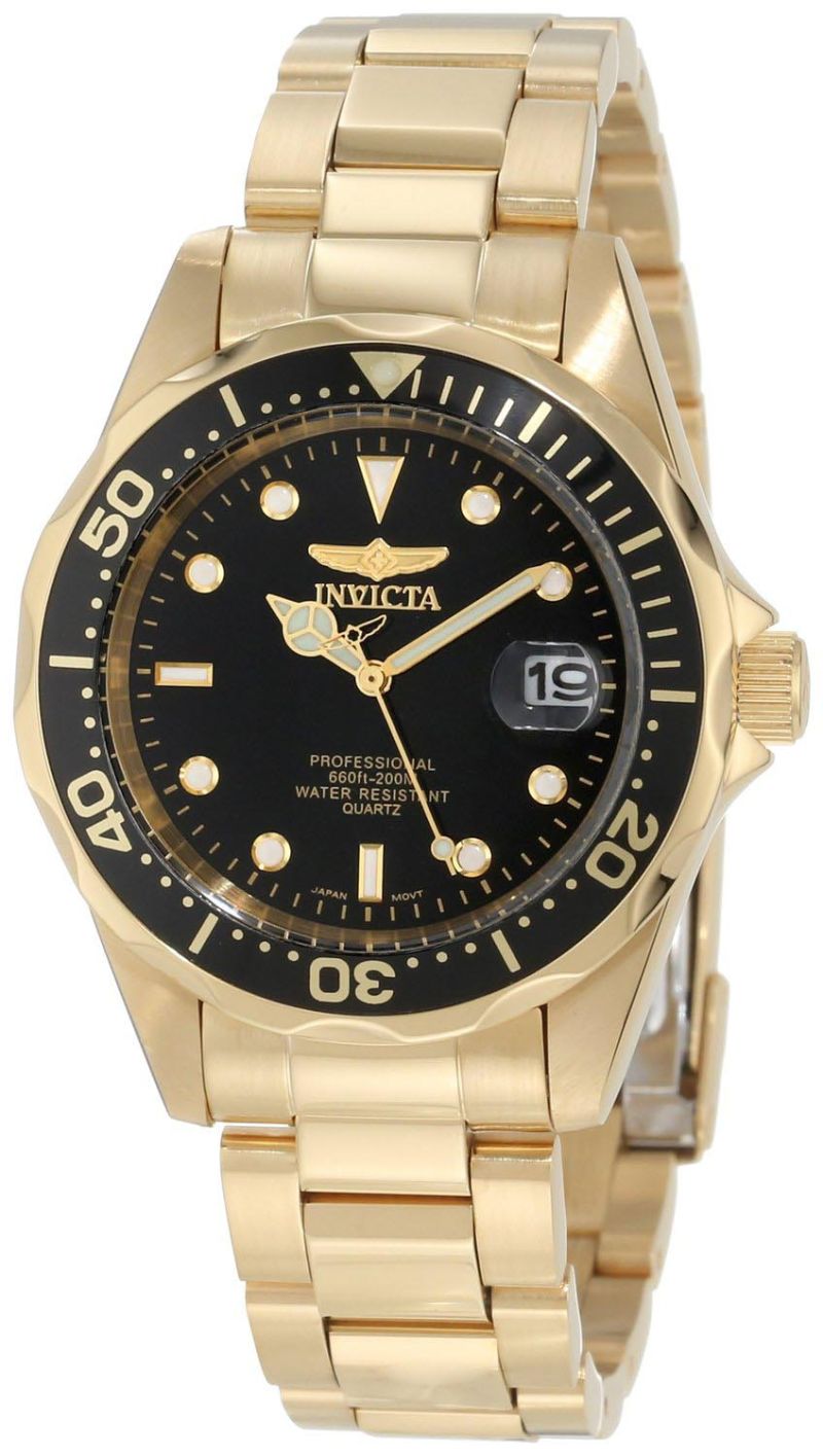 Invicta gold diver online