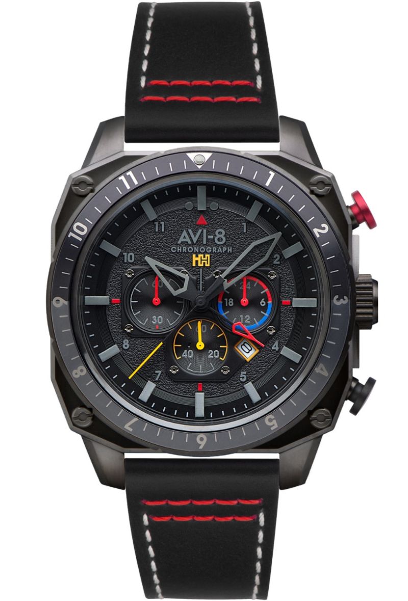 AVI-8 AV-4100-04 Orologio Uomo Hawker Hunter Doppio