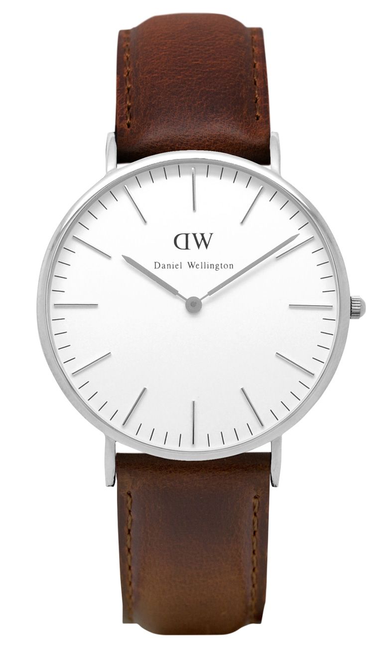 Wrist Daniel Wellington Donne Oro Rosa Chronograph Leather Strap