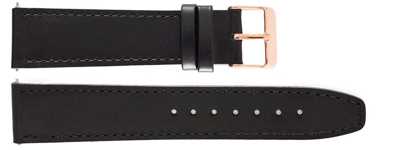 Black store watch strap