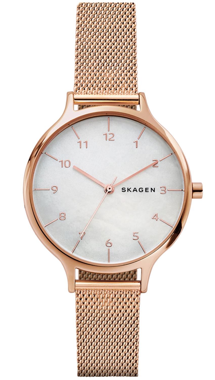 Skagen Anita Lille Skagen Uhr Lila Skagen Anita Armband Urtavla Av