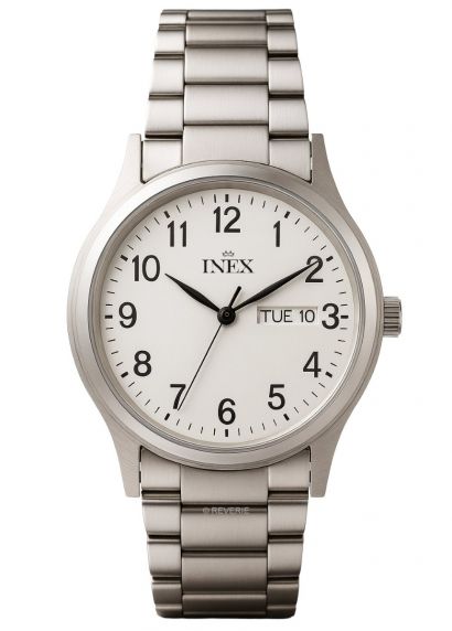 Herrur - Inex Mens Silver/White A12124S0A - RIP