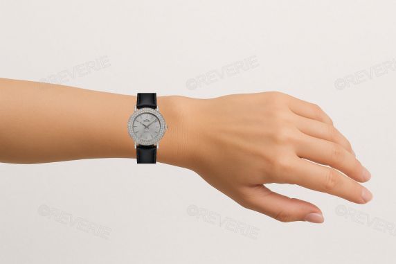 Svart armband, grå urtavla - Inex Black Gray A69226S3I