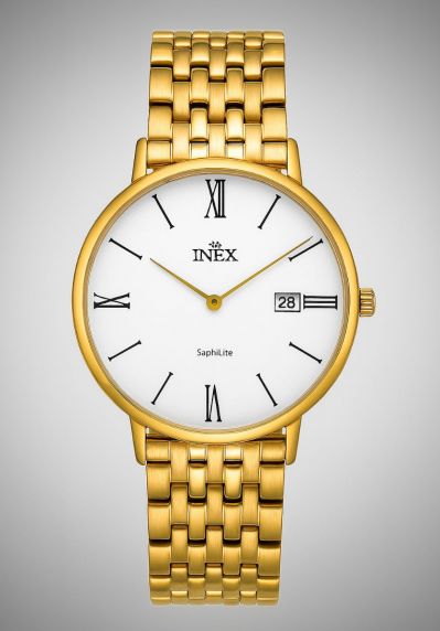 Elegans för man - Inex Mens Gold/White A69446-1D0KV