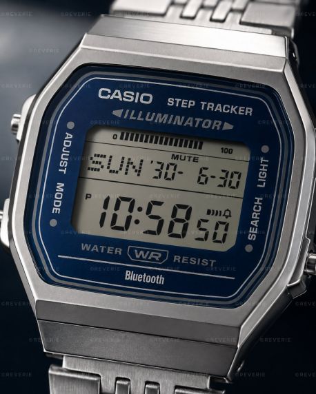 Casio retro digitalklocka med Bluetooth 38mm