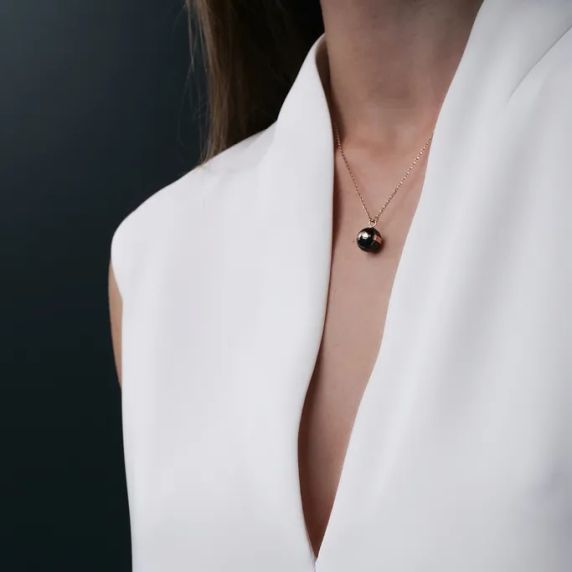 Daniel Wellington Emalie Necklace Black DW00400156