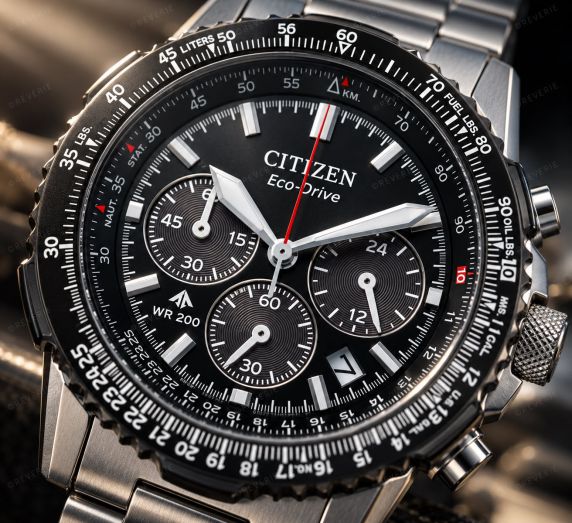 Citizen Promaster Sky-Pilot pilotklocka med solenergi och safirglas i 39mm