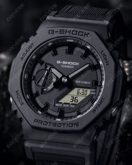 Militärklassad G-Shock med Cordura-band och kolfiberkärnskydd