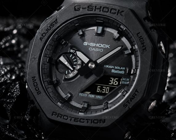 Solcellsdriven Casio G-Shock med Carbon Core Guard 45mm