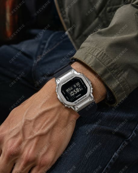 Casio G-Steel herrklocka med digital negativ display 43mm