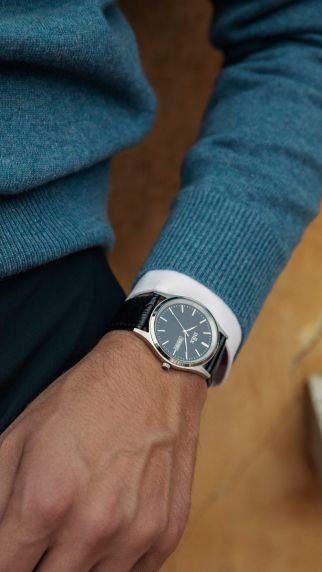 Silverfärgad boett, resten svart - Inex Mens Silver/Black A12124-1S5I