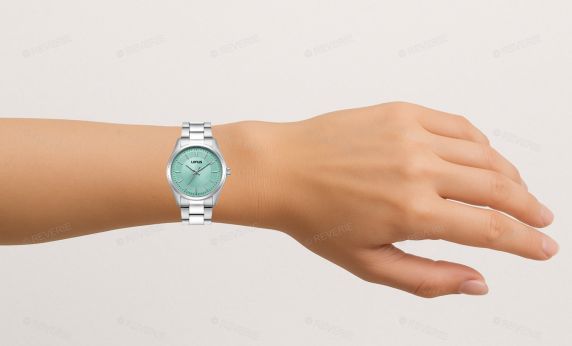 Lorus Classic Ladies Silver Green Petite 31mm