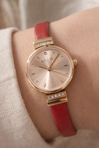 Snygg liten klocka med än mindre armband - Solipse Diamond Facet SOW6904