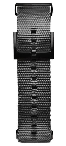 MVMT Voyager 21mm Charcoal Nylon Strap STRAP-MV-CHBL