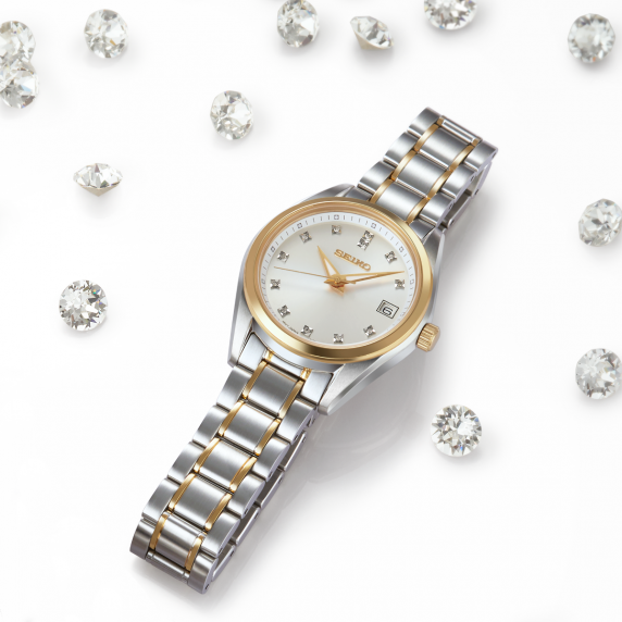 Seiko 12 Diamonds Classique SUR582P1