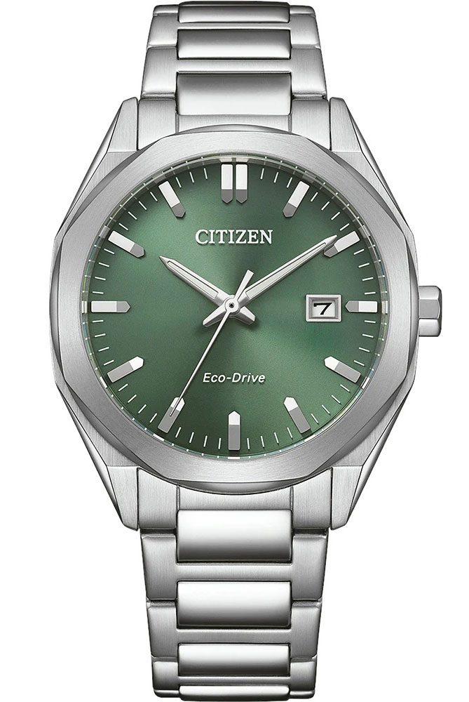 Citizen Eco Drive Sports BM7620-83Y - Quartz - Silver - Herrklocka - Rostfri stål - Härdat mineralglas