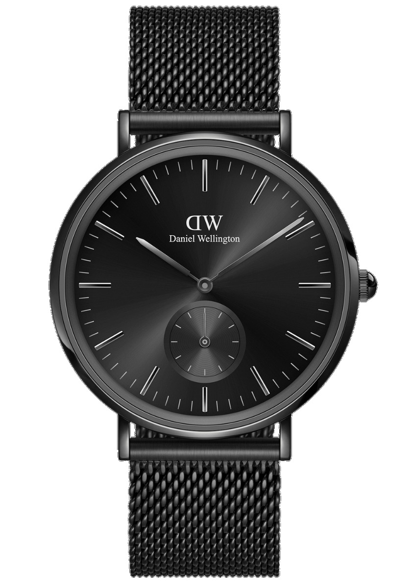 Daniel Wellington Classic Multi-eye Ashfield Onyx DW00100714 - Quartz - Svart - Herrklocka - Mesh - Härdat mineralglas