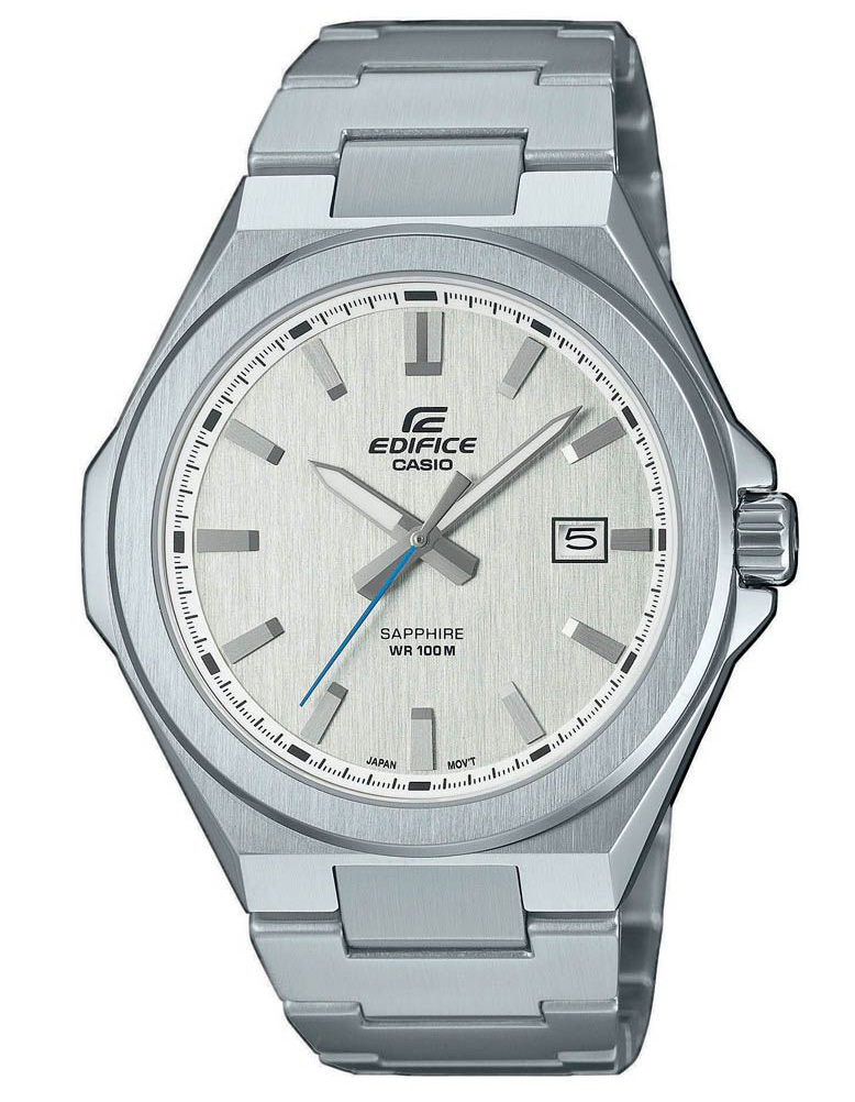 Casio Edifice EFB-108D-7AVUEF - Quartz - Silver - Herrklocka - Rostfri stål - Safir
