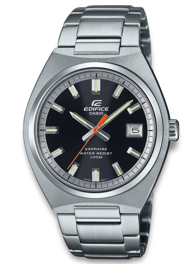 Casio Edifice EFB-109D-1AVEF - Quartz - Silver - Herrklocka - Rostfri stål - Safir