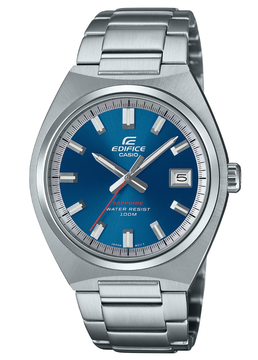 Casio Edifice EFB-109D-2AVEF - Quartz - Silver - Herrklocka - Rostfri stål - Safir
