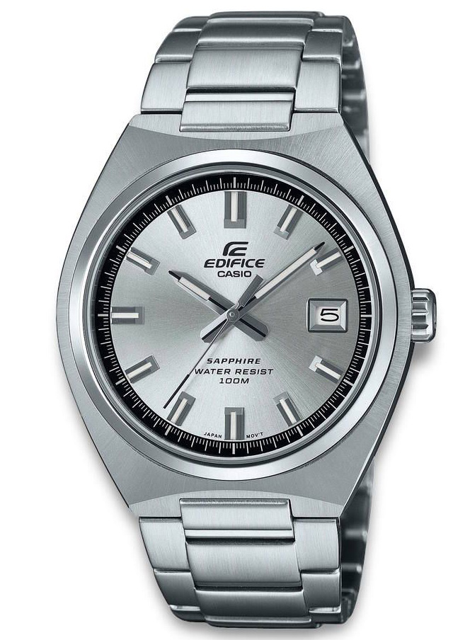 Casio Edifice EFB-109D-7AVEF - Quartz - Silver - Herrklocka - Rostfri stål - Safir